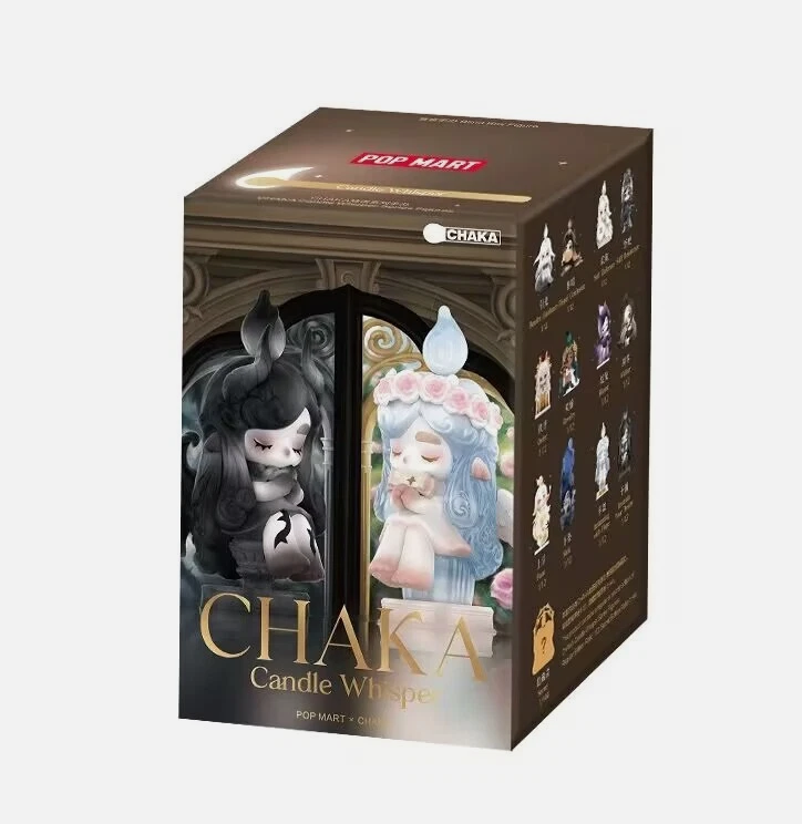 100% Authentic POPMART CHAKA Candle Whisper Series Blind Box