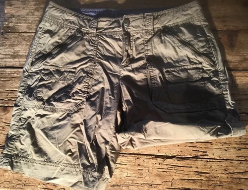 Khaki Hiking Shorts- Adjustable Length 
