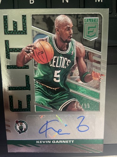 KEVIN GARNETT 2021-22 PANINI Donruss ELITE AUTO #16/99
