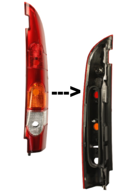 Renault KANGOO Rückleuchten (Heckleuchten) Online Kaufen | Beleuchtung