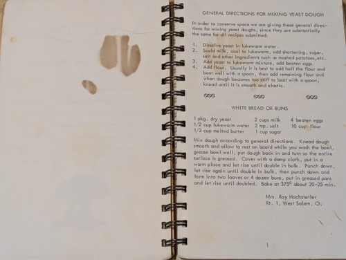 Cook Book Holmes-Wayne Electric Co-op, 4th Ed, Millersburg OH. Spiral Vintage - Picture 6 of 7