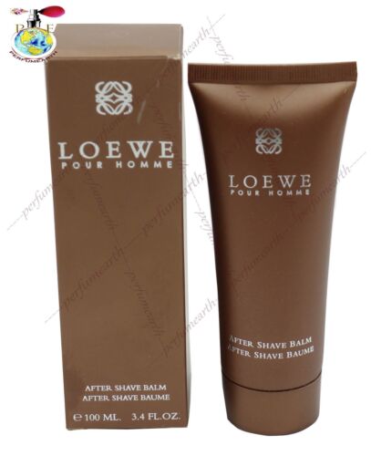 LOEWE POUR HOMME AFTER SHAVE BALM 3.4/3.3 OZ BY LOEWE & NEW IN DAMAGE BOX - 第 1/1 張圖片
