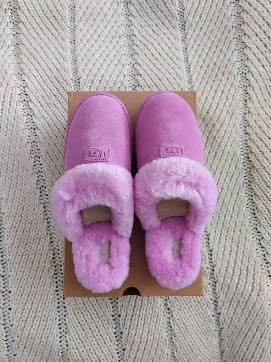 UGG® Cozy Knit Genuine Shearling Slipper (Women) | Nordstrom