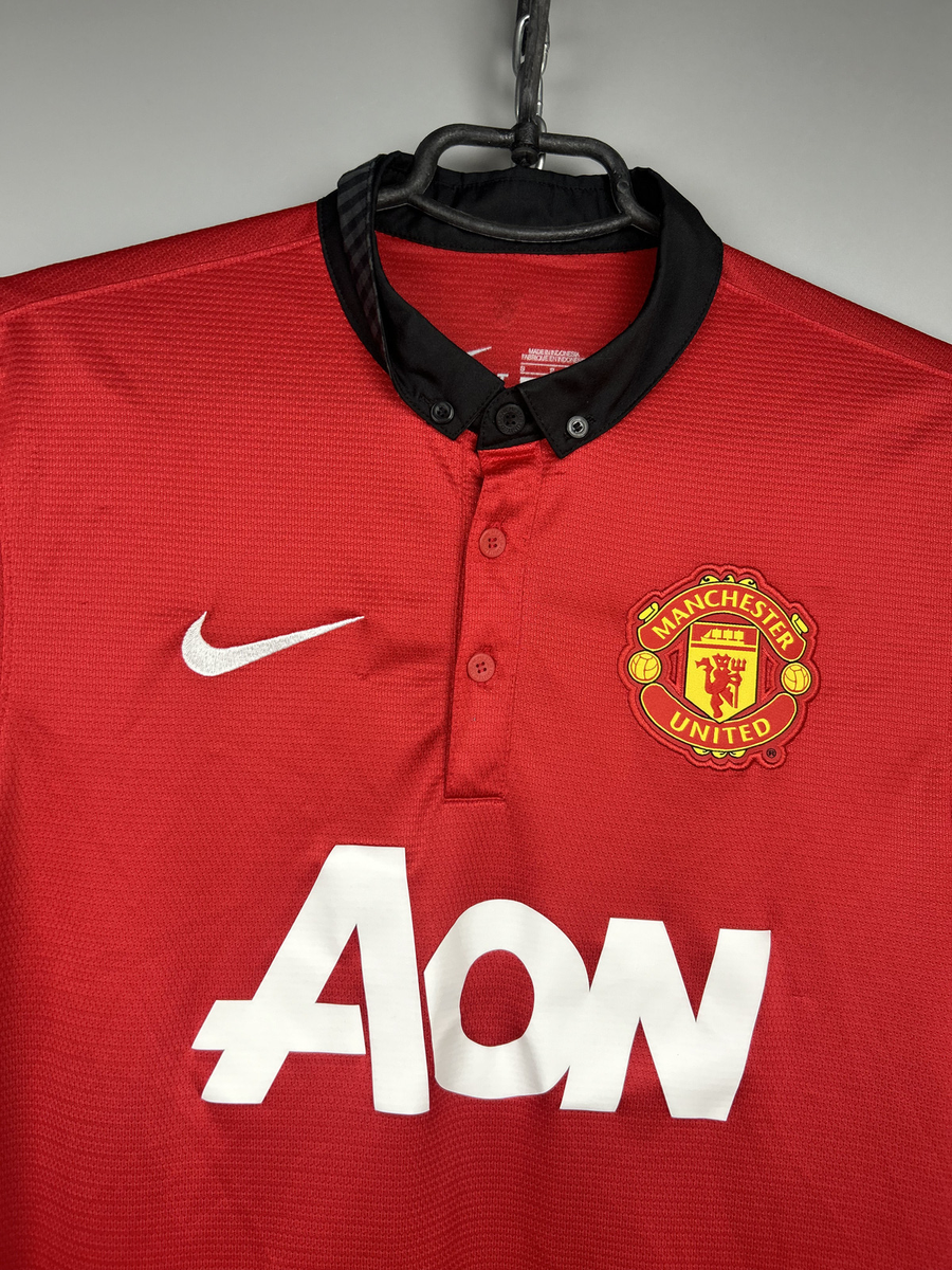 Manchester United 2013/2014 Home Football Shirt Soccer Jersey Nike