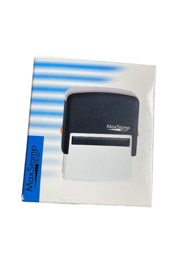 MaxStamp SI-20 Self-Inking Rubber Stamp 3/4 x 1 1 5/16″ - Picture 8 of 12