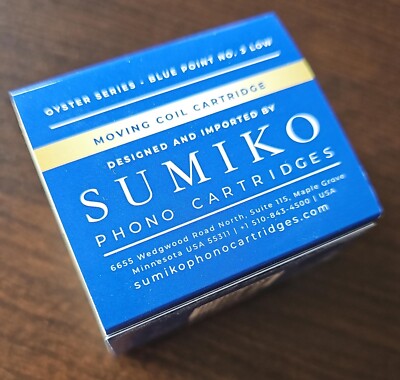 Sumiko Blue Point No. 3 High Output MC Moving Coil Phono Cartridge