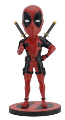 Marvel Deadpool Classic  NECA Head Knocker Bobblehead