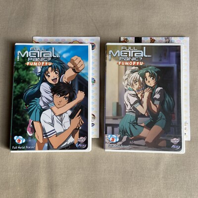 Full Metal Panic? Fumoffu: Vols (DVD 2003) W/ Posters Eps 4-9  Spin-Off