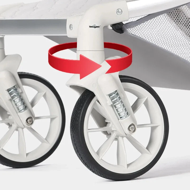 Novo Carrinho de Bebê Leve Carrinho de Viagem Carrinho de Quatro Rodas - Imagem 3 de 4