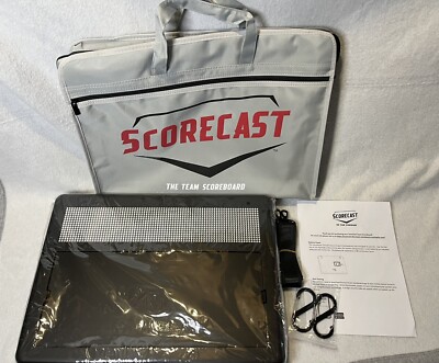 Scorecast Travel Team Score Board. App Controlled. New In Box