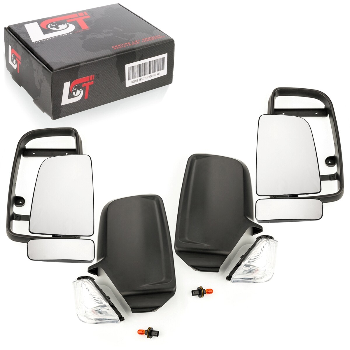 2x Exterior Mirror Housing Cover Indicator Set for Mercedes Sprinter 906 2010-