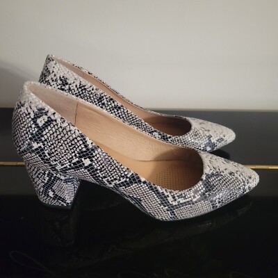 Womens Corso Como Shoes Size Black Snake