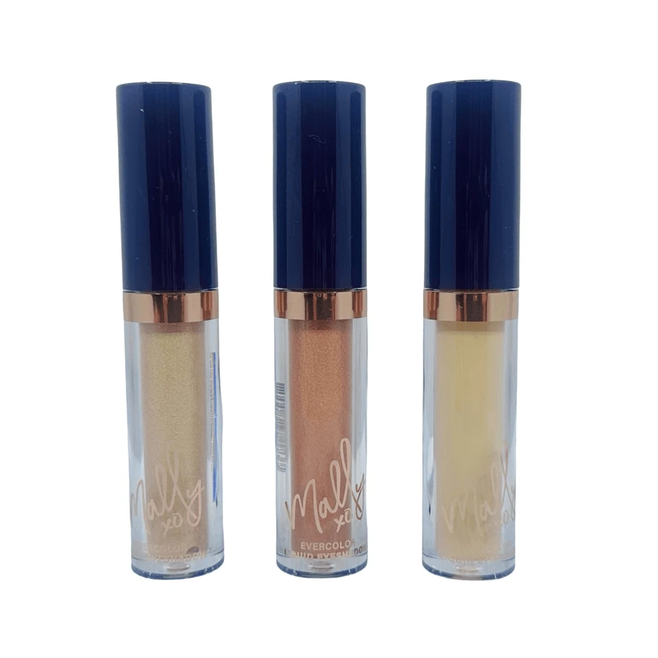 Mally XO Liquid Eyeshadow Trio 0.10 fl oz / 3 ml x 3 Champagne Cake Pop Shimmer Foto 3 de 4