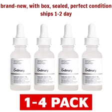 4 PACK The Ordinary Hyaluronic Acid 2% + B5 Hydration Support - 30ml New in Box!