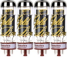 Genalex Gold Lion KT77 Power Tubes - Matched Quartet 3-pack Bundle