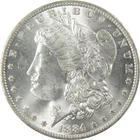 1884 O Morgan Silver Dollar Uncirculated Mint State $1 Coin SKU:I24521