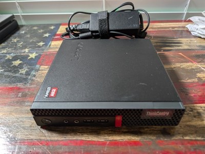 Lenovo Thinkcentre M625Q 4GB RAM 500GB HDD Mini PC AMD A9 7th Gen Windows 10 Pro