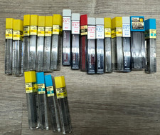 Mechanical Pencil Refill Lead Mixed Lot of 21 Koh-i-nor Pentel 0.5mm 0.7mm 0.9mm