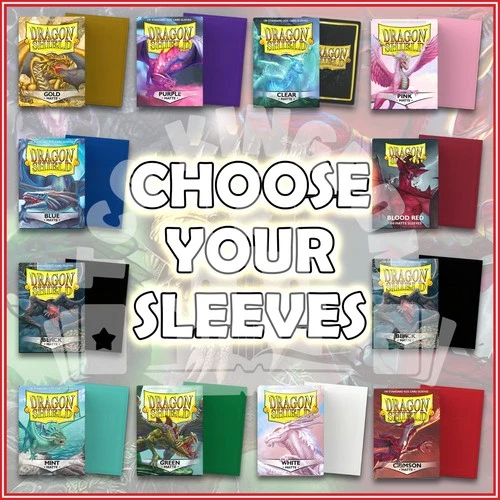 DRAGON SHIELD CHOOSE YOUR STANDARD SIZE SLEEVES FOR MTG & ONE PIECE