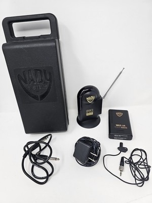 Nady DKW-1 VHF Microphone Wireless System, WLT-14 Wireless Transmitter, and Case