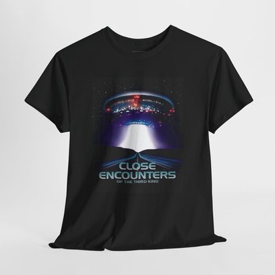 Close Encounters of Third Kind 1977 Retro Movie Poster Sci-Fi Graphic T-Shirt