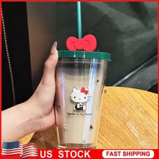 NEW 2025 Starbucks Hello Kitty 16oz Cold Cups Gift Limited Edition US