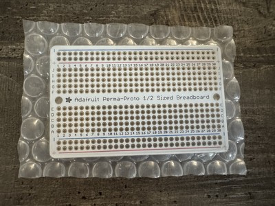 Adafruit Perma-Proto Half-sized Breadboard PCB - 2 Pack