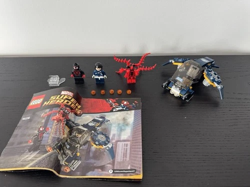LEGO Super Heroes Set #76036 Carnage’s SHIELD Sky Attack - Missing 1 Headpiece