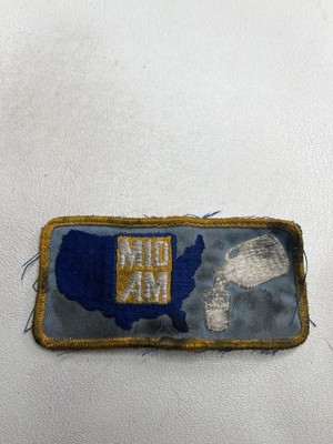 Vtg ROUGH Conditon MID AM Dairy Farm Patch P030