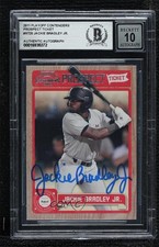 BAS 2011 Playoff Contenders Prospect Tickets Jackie Bradley Jr BGS Authentic ow6