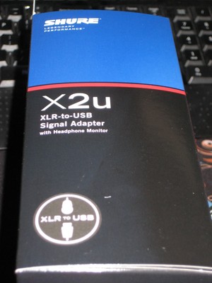SHURE X2U XLR-USBアダプター 美品 Shure X2U USB Signal Adapter XLR To USB FREE S/H | eBay