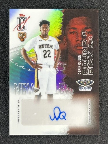 2025 Topps Signature Derik Queen Base (RAW)