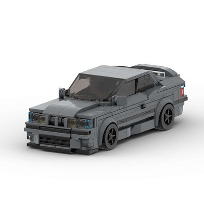 MOC-156606 BMW M3 DarkGrey building block toy car model