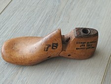Vintage Wooden Shoe Form Size 7B    Stewart And Potter   Child Shoe Cobbler Form
