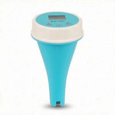 Testeur de Chlore et de pH Bluetooth Analyseur D'eau Connecté 6 En 1 pour Spa - Photo 1/4