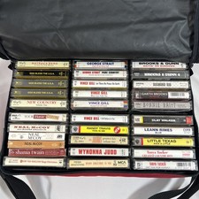 Vintage Lot of 31 Country Cassette Tapes 80s 90s Vince Gill Brooks Dunn Garth