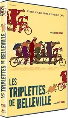DVD ''LES TRIPLETTES DE BELLEVILLE'' NEU IM BLISTER