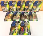 STAR WARS Power ot Force 1996 Figure LOT of 11 all NIP with box!
