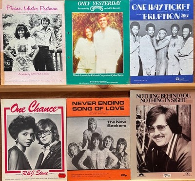 70er Noten Peter s & Lee Lynn Anderson Bruce Ruffin Boney M Tina Charles +