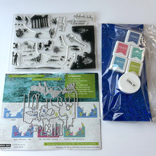 Hero Arts My Monthly Kit Ocean Reef Mermaid Stamps Dies Ink July 2020