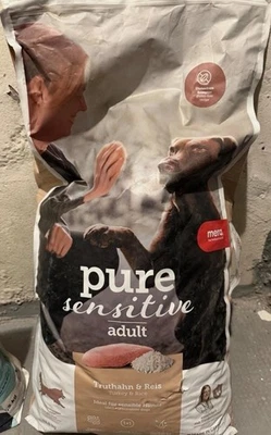12,5 KG MERA Pure Sensitive Truthahn & Reis Premium Hundefutter trocken Hunde - Bild 1 von 3