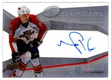 2008-09 Upper Deck Ice Glacial Graphs Nathan Horton Auto Florida Panthers #GG-NH