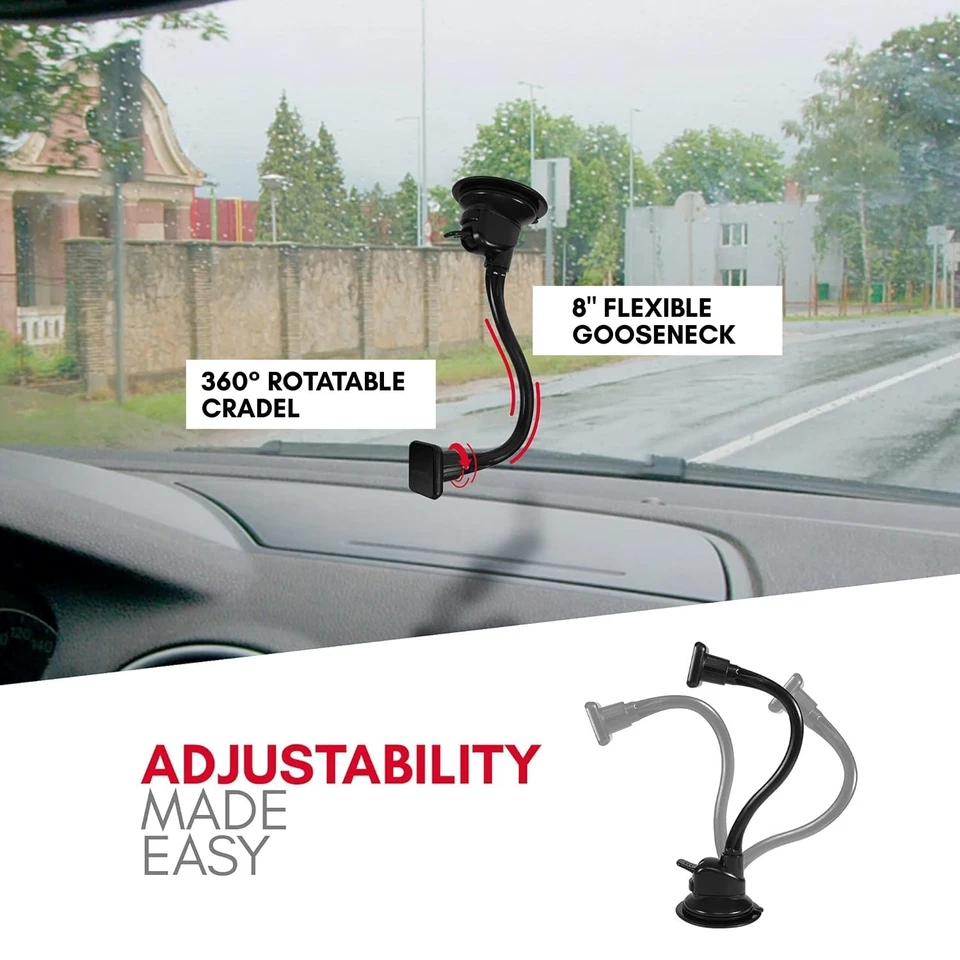 Ultra Strong Magnetic Phone Holder For Car Gooseneck Arm 360 Degree Adjustable - Image 4 of 4