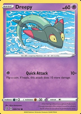 Dreepy - 089/192 - Common - Near Mint