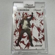 2026 Keepsake The Walking Dead NEGAN #9 Tablero de impresión corta Inserto SP Salpicaduras