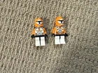 LEGO Star Wars 212th Clone Trooper Minifigure Lot x2 Orange Phase 2
