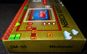 SUPER MARIO BROS. NINTENDO GAME & WATCH COLOR SCREEN GAME NEW/FACTORY SEALED!!