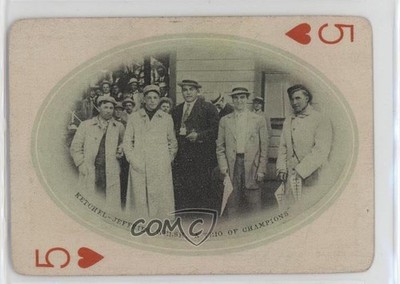 1909 James Jeffries Playing Cards Ketchel & Welsh A Trio of Champions #5H n8a