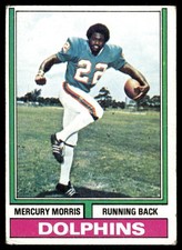 1974 Topps #170 Mercury Morris