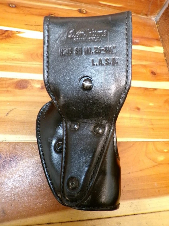 LEFT H745 26-4 1/4" L.A.S.D. HUME L2 Holster for Compact BERETTA Centurion 92C - Image 3 of 4